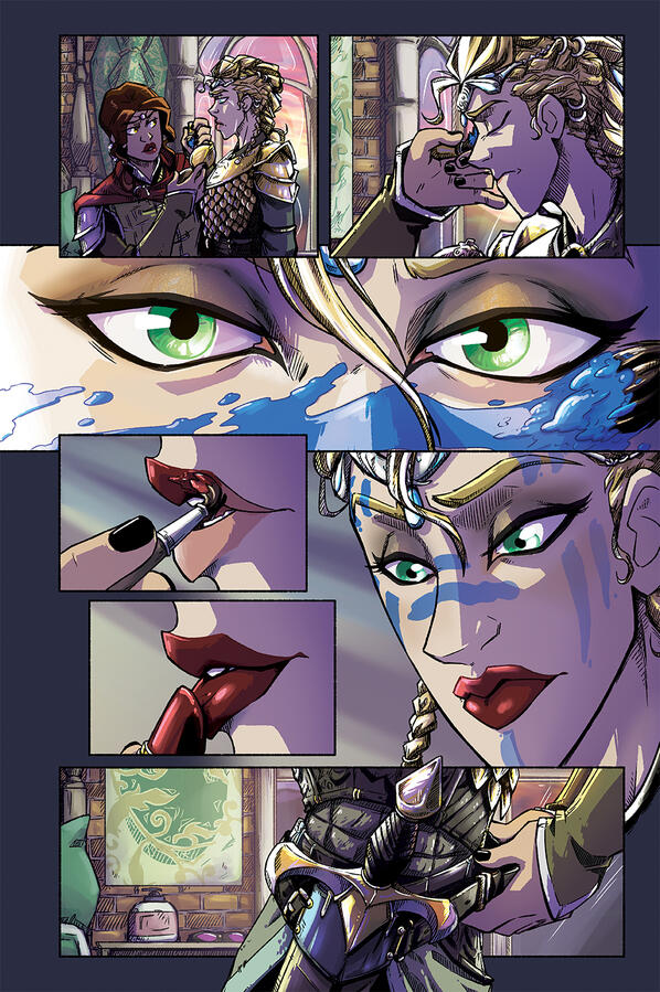 Page from SWATCOW Anthology, 2022