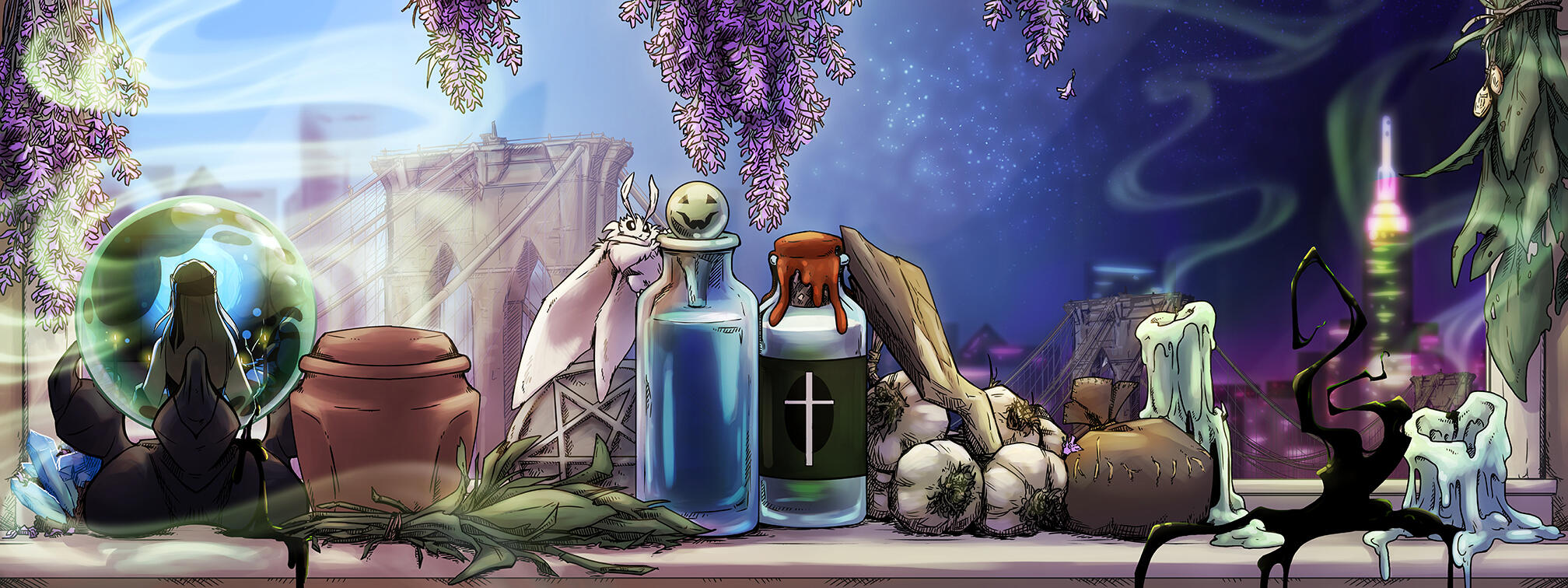 Saints'Quarter chs. 1-4 Cover Art, 2023